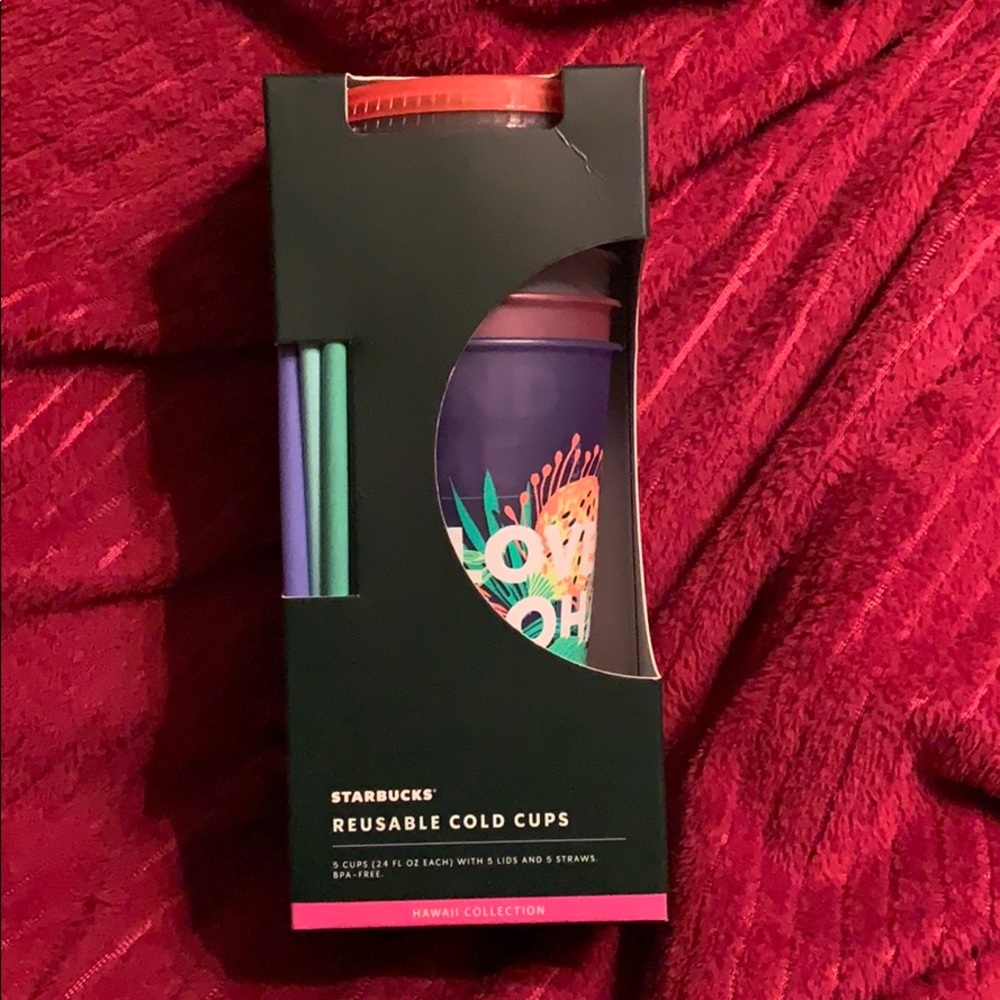 Hawaii Exclusive Starbucks Cold Cups! 24 fl oz